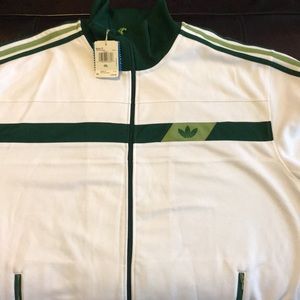 Men’s Adidas Track Jacket; NWT